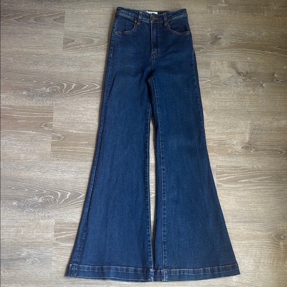 ROLLA'S Dark Blue Wide Leg Jeans - Picture 3 of 16